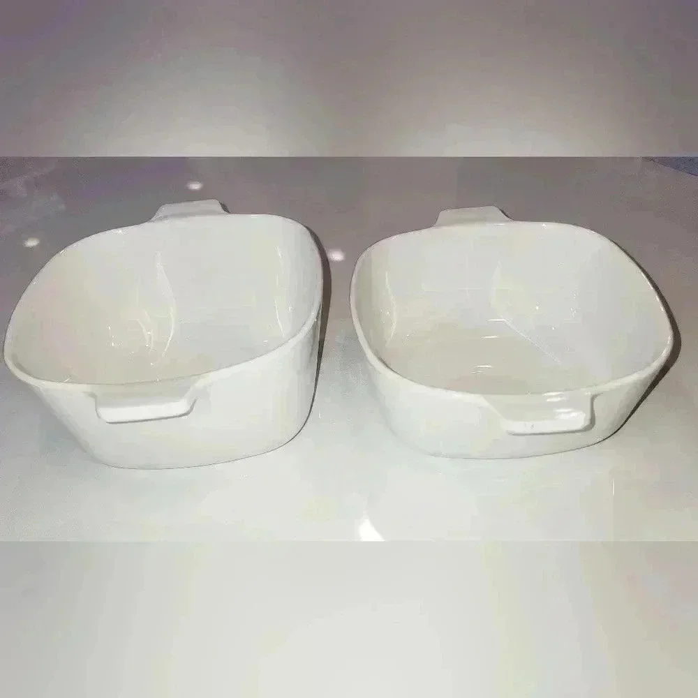 Rare Vintage Corning Ware Blue Cornflower Baking Casserole 1 1/2 QT, & 1 3/4 QT